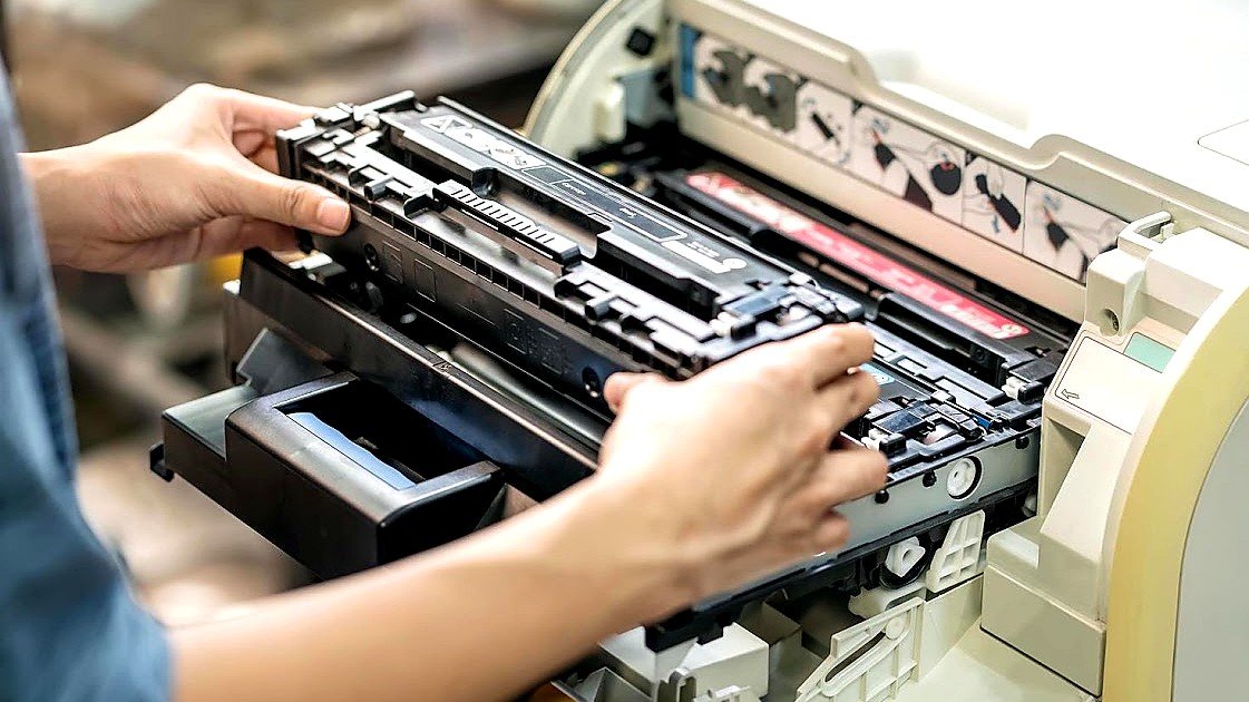 Printer servicing at Newota Computers in Rohini